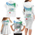 Personalized Djibouti Independence Day Family Matching Long Sleeve Bodycon Dress and Hawaiian Shirt Midnimo Sinnaan Nabad