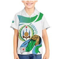Personalized Djibouti Independence Day Family Matching Mermaid Dress and Hawaiian Shirt Midnimo Sinnaan Nabad