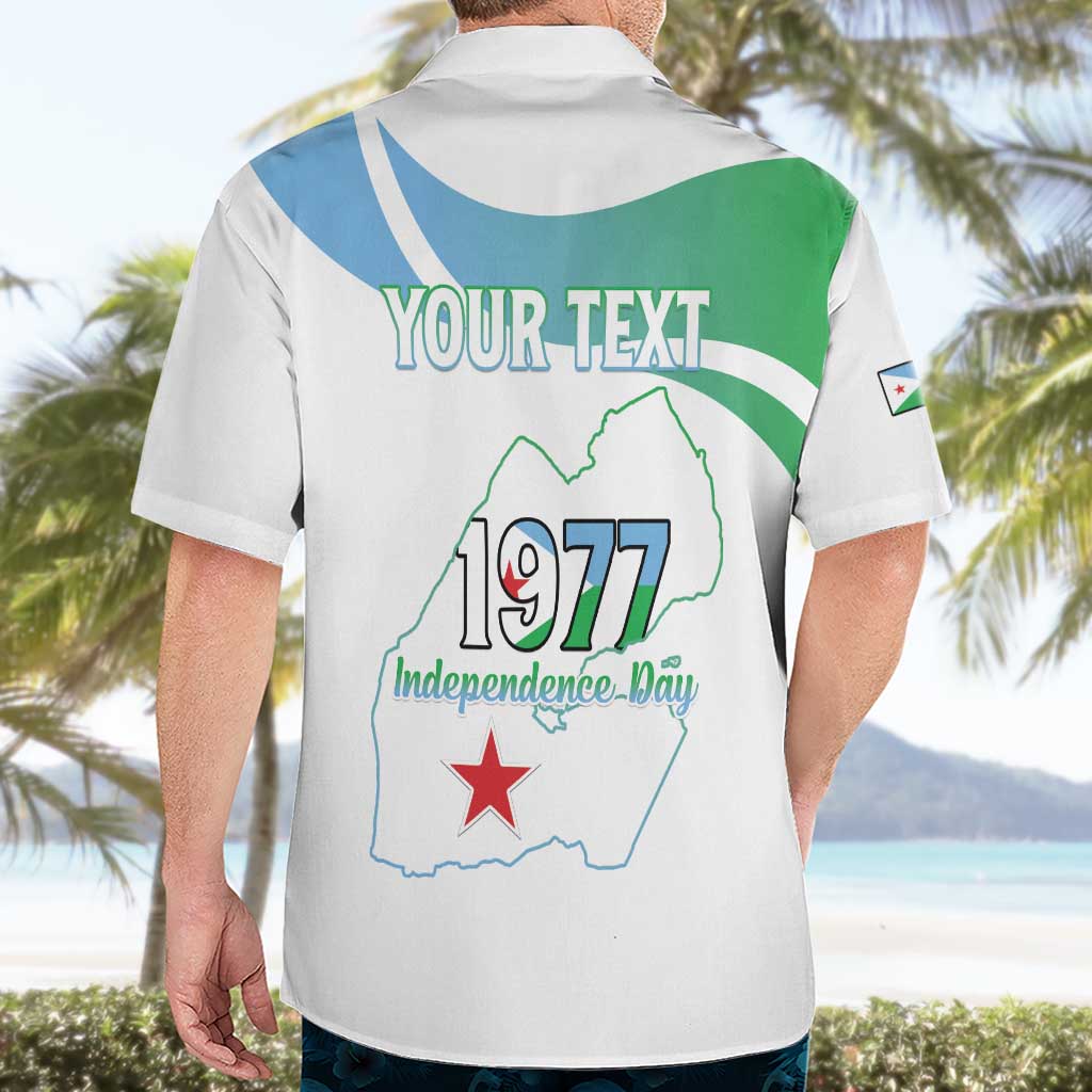 Personalized Djibouti Independence Day Hawaiian Shirt Midnimo Sinnaan Nabad