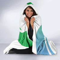 Personalized Djibouti Independence Day Hooded Blanket Midnimo Sinnaan Nabad