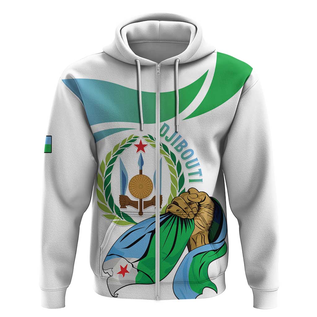 Personalized Djibouti Independence Day Hoodie Midnimo Sinnaan Nabad