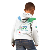 Personalized Djibouti Independence Day Kid Hoodie Midnimo Sinnaan Nabad
