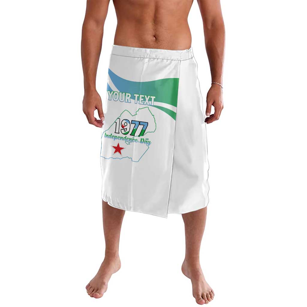 Personalized Djibouti Independence Day Lavalava Midnimo Sinnaan Nabad