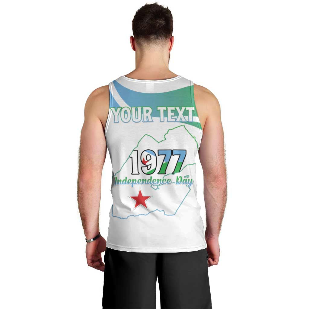 Personalized Djibouti Independence Day Men Tank Top Midnimo Sinnaan Nabad