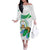 Personalized Djibouti Independence Day Off The Shoulder Long Sleeve Dress Midnimo Sinnaan Nabad