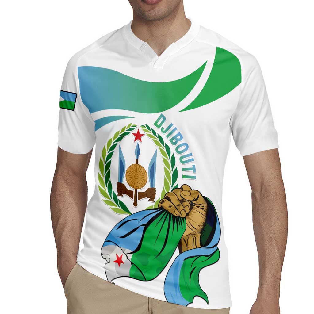 Personalized Djibouti Independence Day Rugby Jersey Midnimo Sinnaan Nabad
