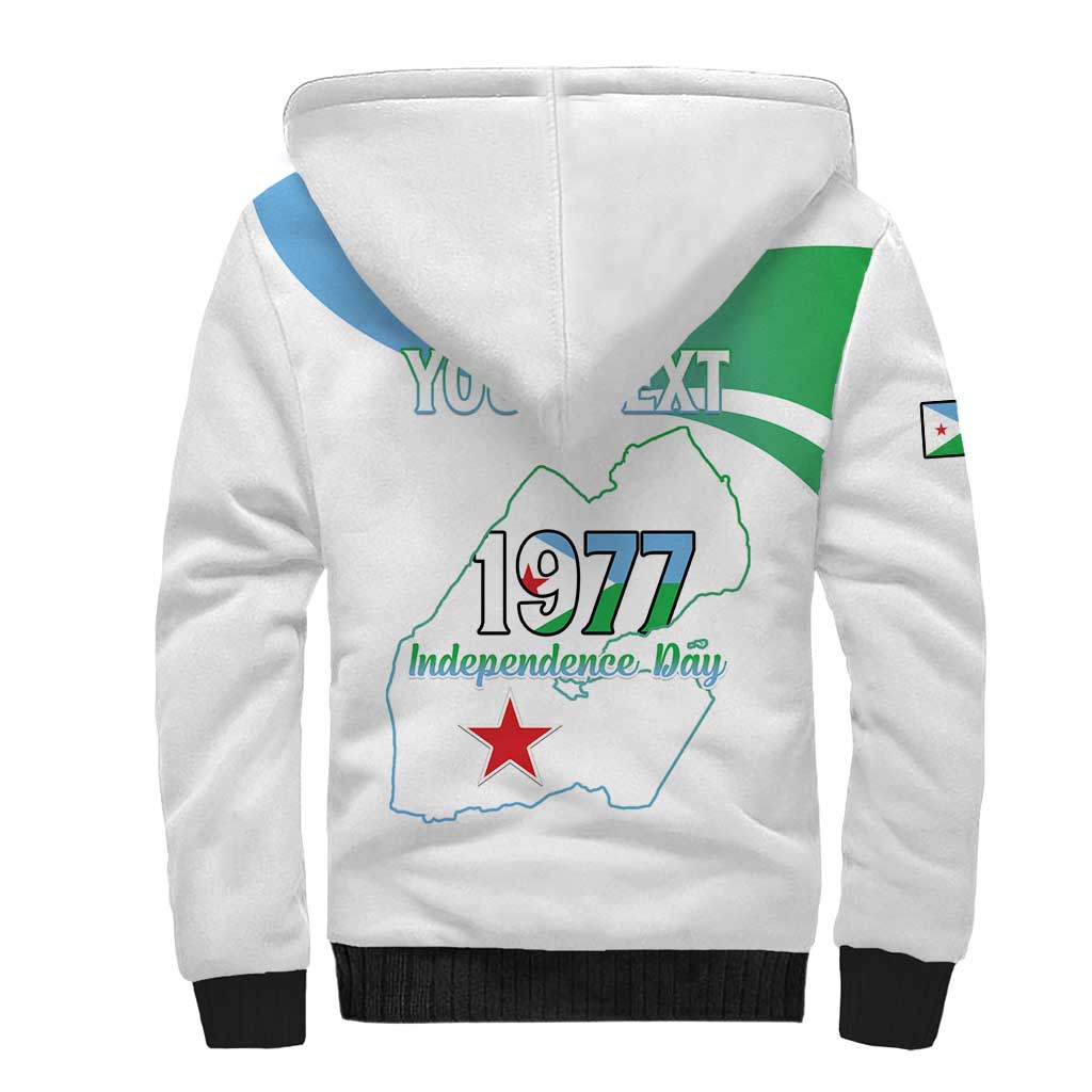 Personalized Djibouti Independence Day Sherpa Hoodie Midnimo Sinnaan Nabad