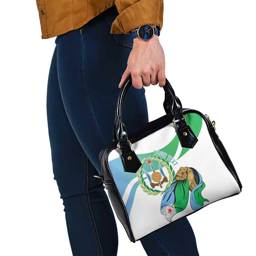 Personalized Djibouti Independence Day Shoulder Handbag Midnimo Sinnaan Nabad