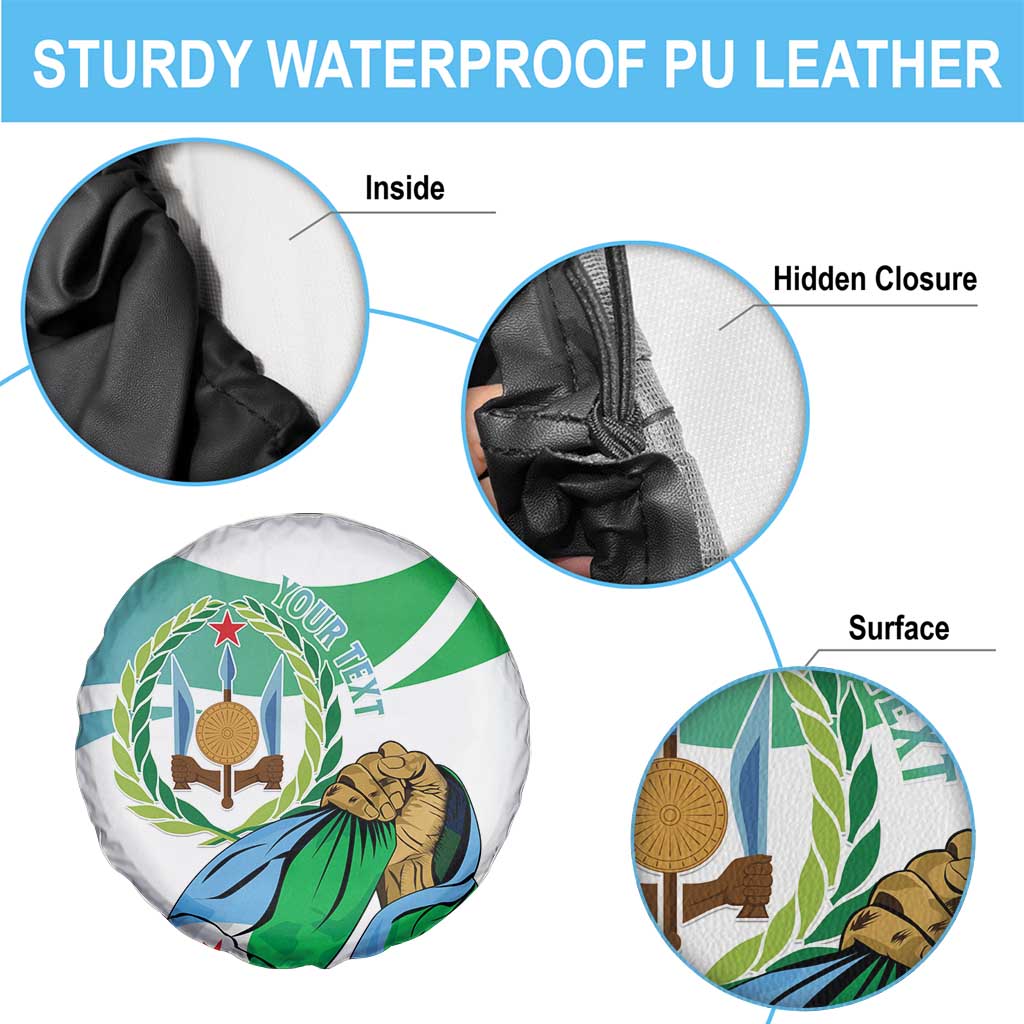 Personalized Djibouti Independence Day Spare Tire Cover Midnimo Sinnaan Nabad