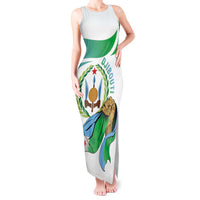 Personalized Djibouti Independence Day Tank Maxi Dress Midnimo Sinnaan Nabad
