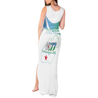 Personalized Djibouti Independence Day Tank Maxi Dress Midnimo Sinnaan Nabad