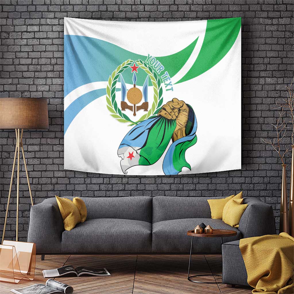 Personalized Djibouti Independence Day Tapestry Midnimo Sinnaan Nabad