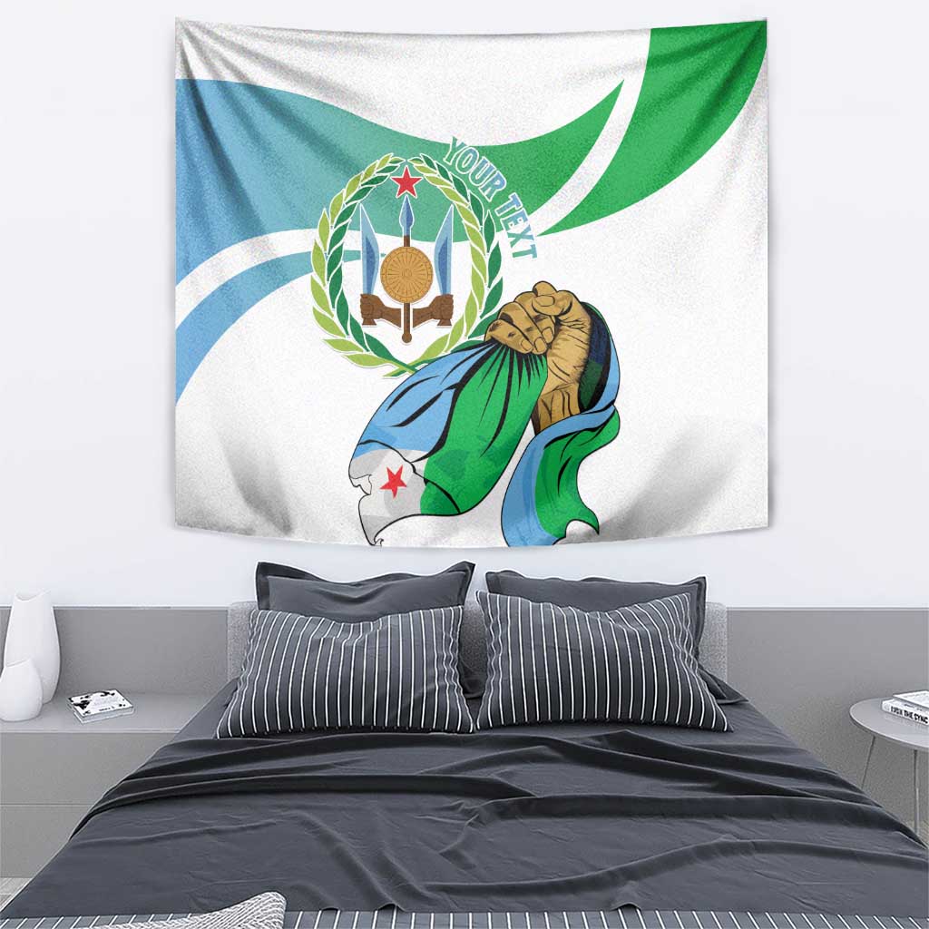 Personalized Djibouti Independence Day Tapestry Midnimo Sinnaan Nabad