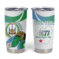 Personalized Djibouti Independence Day Tumbler Cup Midnimo Sinnaan Nabad