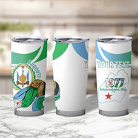 Personalized Djibouti Independence Day Tumbler Cup Midnimo Sinnaan Nabad