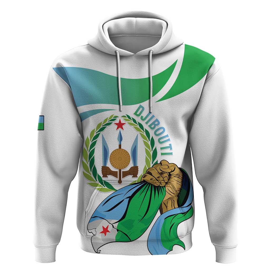 Personalized Djibouti Independence Day Zip Hoodie Midnimo Sinnaan Nabad