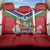 Personalized Gambia Back Car Seat Cover Coat Of Arms White Variety Orchid