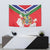 Personalized Gambia Tapestry Coat Of Arms White Variety Orchid