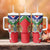 Personalized Gambia Tumbler With Handle Coat Of Arms White Variety Orchid