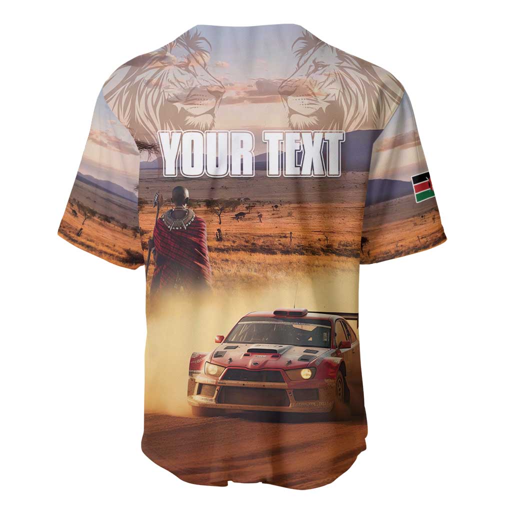Personalized Kenya Rally Baseball Jersey Road To Champions
