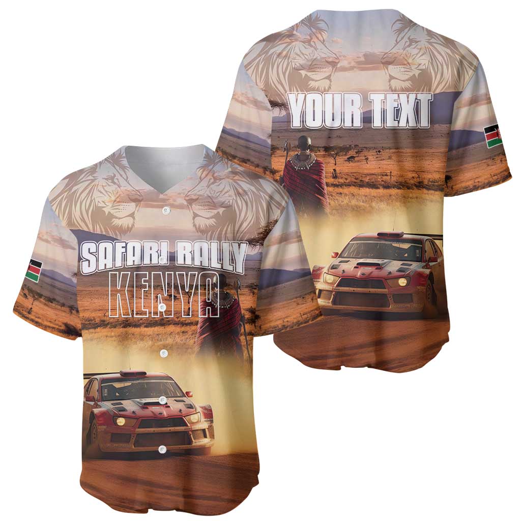 Personalized Kenya Rally Baseball Jersey Road To Champions