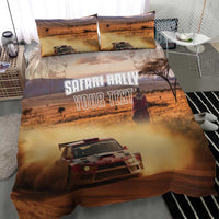 Personalized Kenya Rally Bedding Set Road To Champions