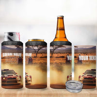 Personalized Kenya Rally 4 in 1 Can Cooler Tumbler Road To Champions