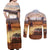 Personalized Kenya Rally Couples Matching Off Shoulder Maxi Dress and Long Sleeve Button Shirt Road To Champions