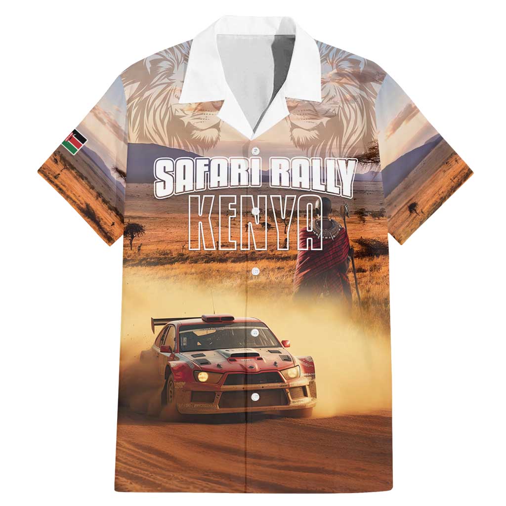 Personalized Kenya Rally Family Matching Mermaid Dress and Hawaiian Shirt Road To Champions