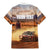 Personalized Kenya Rally Family Matching Mermaid Dress and Hawaiian Shirt Road To Champions