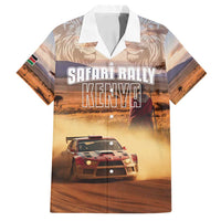 Personalized Kenya Rally Family Matching Off Shoulder Maxi Dress and Hawaiian Shirt Road To Champions