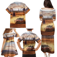 Personalized Kenya Rally Family Matching Puletasi and Hawaiian Shirt Road To Champions