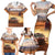 Personalized Kenya Rally Family Matching Short Sleeve Bodycon Dress and Hawaiian Shirt Road To Champions