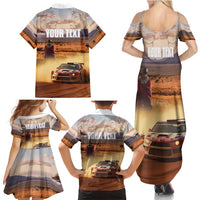 Personalized Kenya Rally Family Matching Summer Maxi Dress and Hawaiian Shirt Road To Champions
