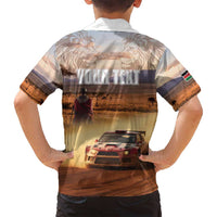 Personalized Kenya Rally Family Matching Tank Maxi Dress and Hawaiian Shirt Road To Champions