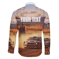 Personalized Kenya Rally Family Matching Tank Maxi Dress and Hawaiian Shirt Road To Champions