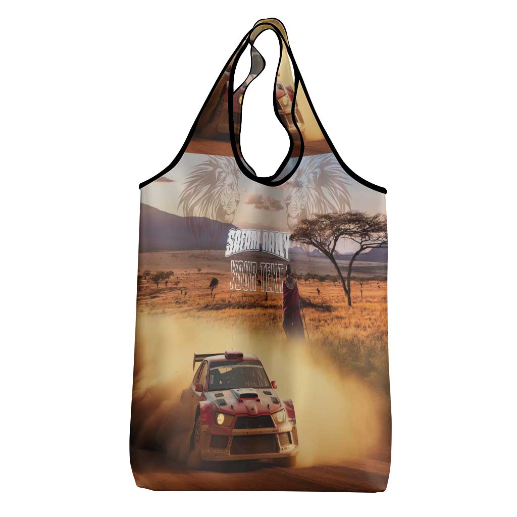 Personalized Kenya Rally Grocery Bag Road To Champions