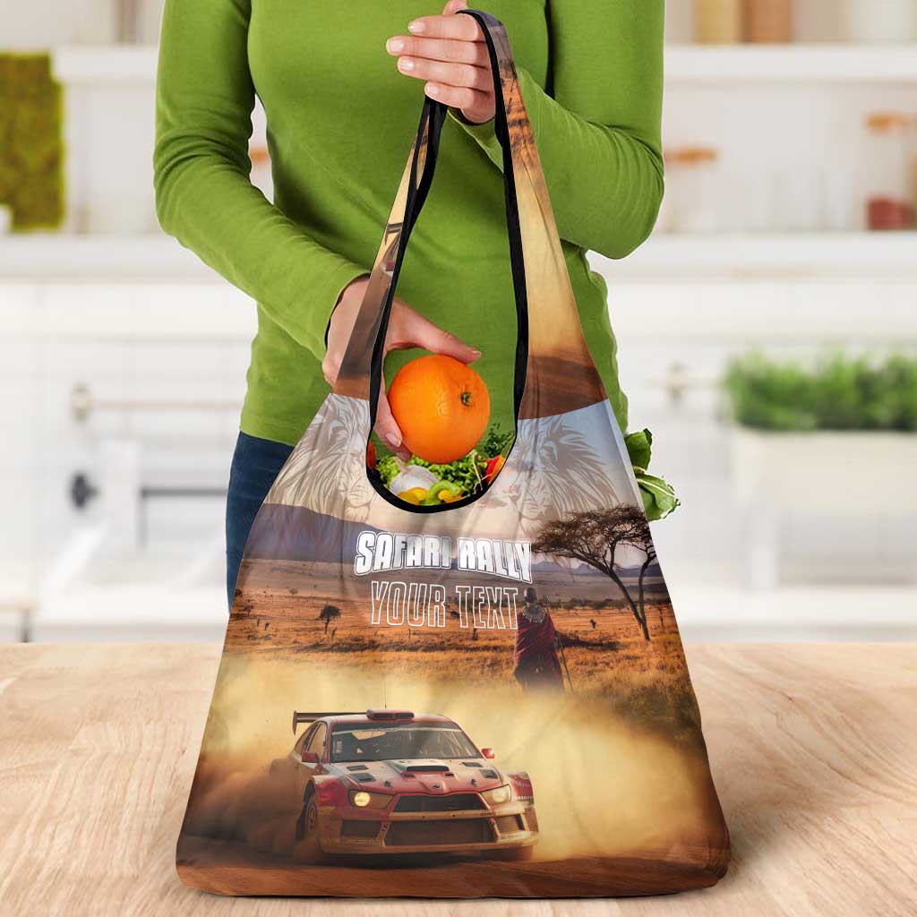 Personalized Kenya Rally Grocery Bag Road To Champions