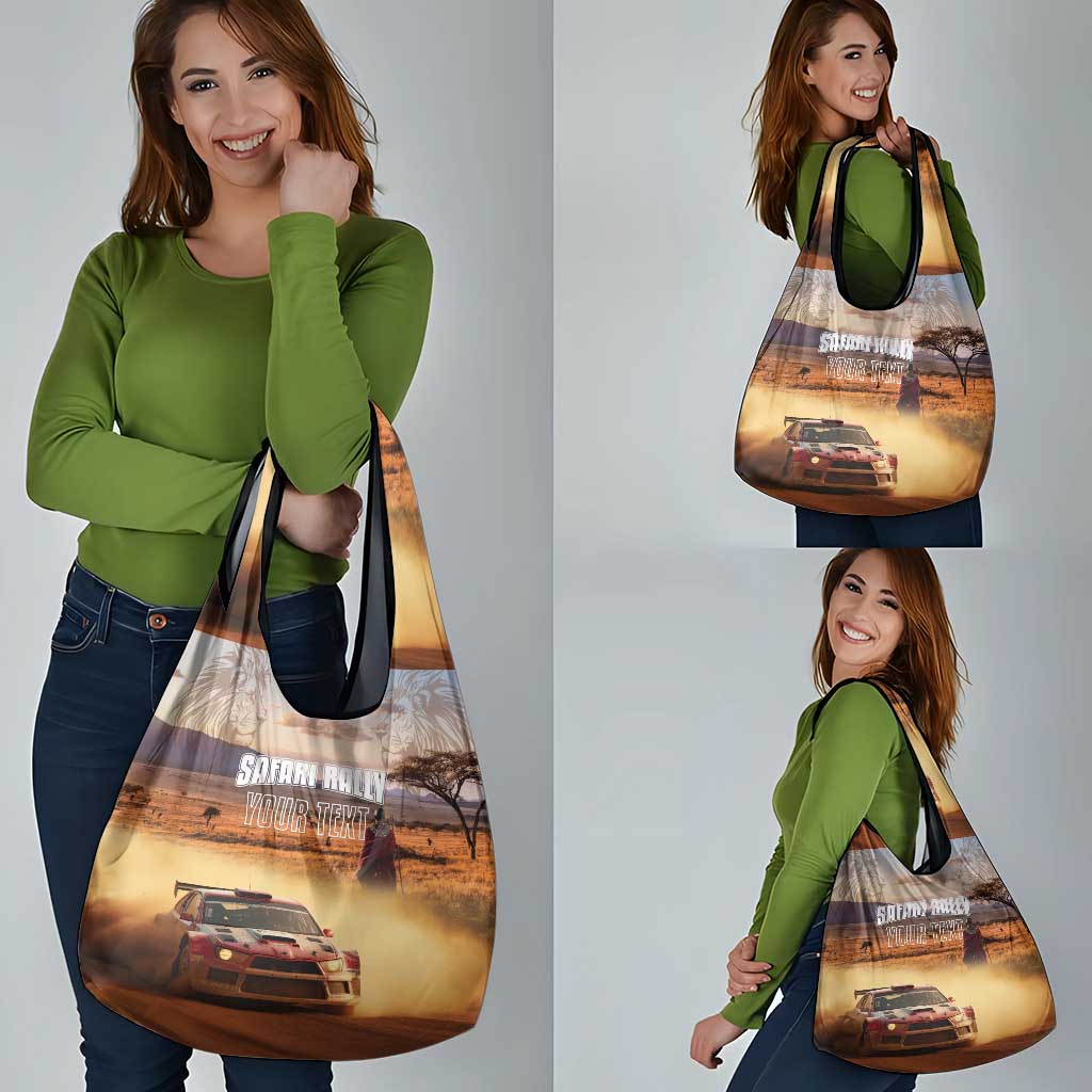 Personalized Kenya Rally Grocery Bag Road To Champions