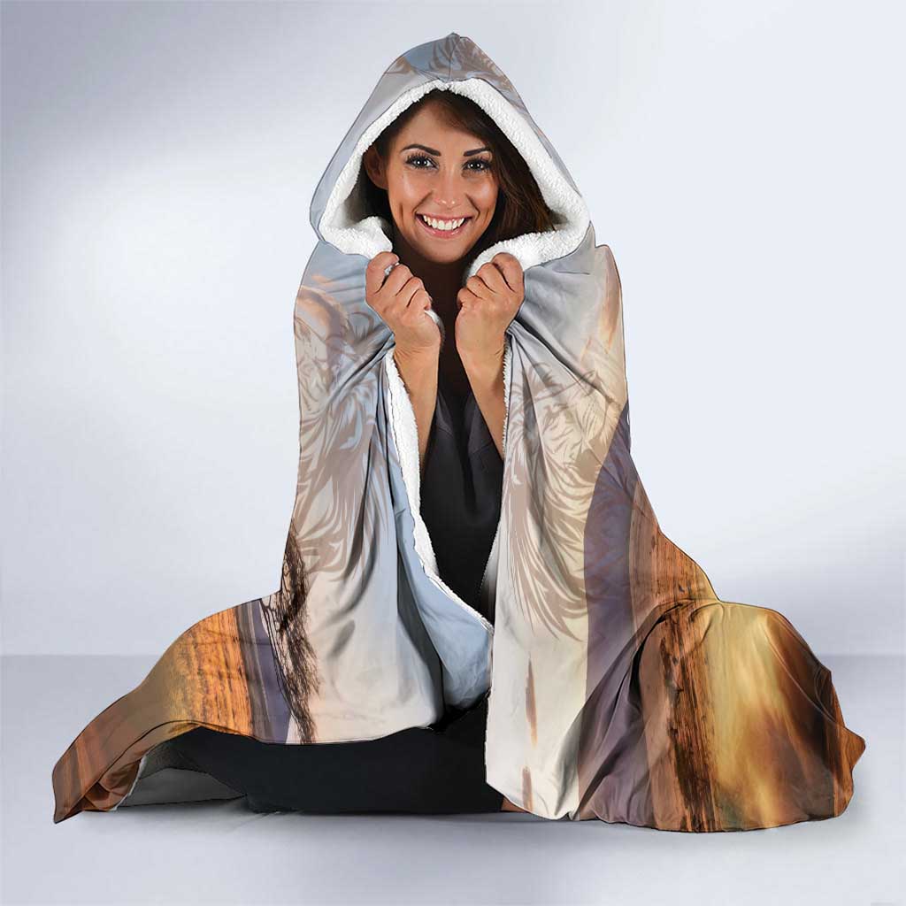Personalized Kenya Rally Hooded Blanket Road To Champions
