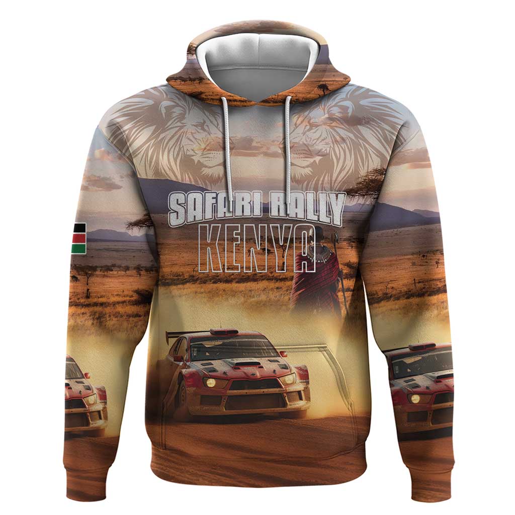 Personalized Kenya Rally Hoodie Road To Champions