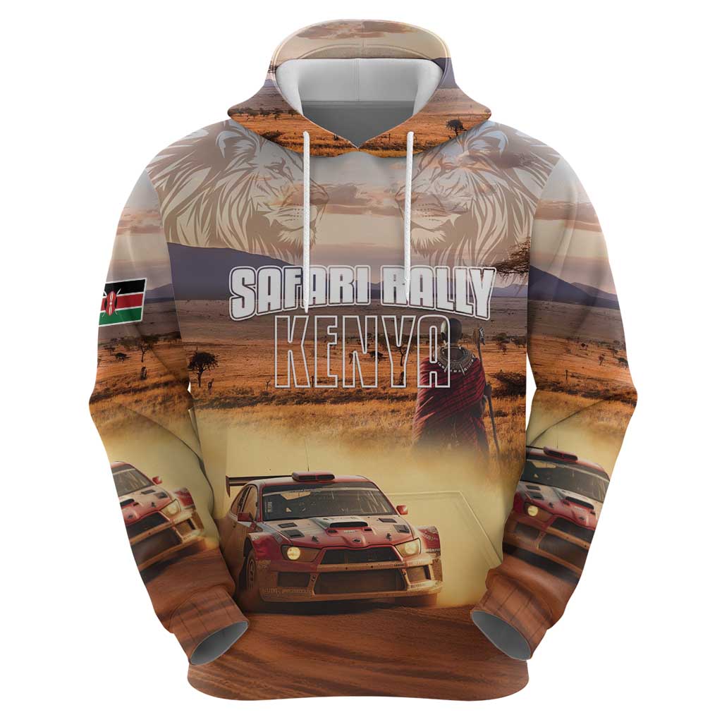Personalized Kenya Rally Hoodie Road To Champions