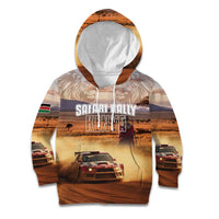 Personalized Kenya Rally Kid Hoodie Road To Champions