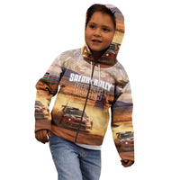 Personalized Kenya Rally Kid Hoodie Road To Champions