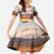 Personalized Kenya Rally Kid Short Sleeve Dress Road To Champions
