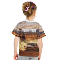 Personalized Kenya Rally Kid T Shirt Road To Champions