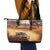 Personalized Kenya Rally Leather Tote Bag Road To Champions