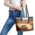 Personalized Kenya Rally Leather Tote Bag Road To Champions