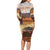 Personalized Kenya Rally Long Sleeve Bodycon Dress Road To Champions