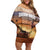 Personalized Kenya Rally Off Shoulder Short Dress Road To Champions
